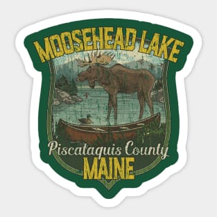 Moosehead Lake Maine 1827 Sticker